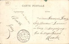 VINTAGE POSTCARD Esquelbecq Castle and Parc