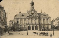 VINTAGE POSTCARD Chaumont L Town hall