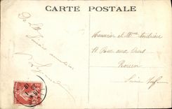 VINTAGE POSTCARD Lille after the bombardment October 1914 Street of Old Goes to the Militaria Sheep