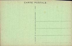 VINTAGE POSTCARD Versailles Park of Large Trianon One day of Large Water