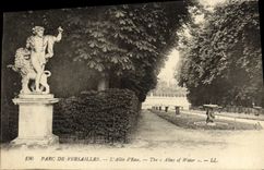 CPA Parc de Versailles L Allee d Eau