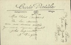 VINTAGE POSTCARD Park of Versailles L Gone D Water