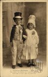 CPA Costumes Normands Enfants Folklore 