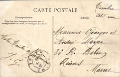 CPA En Normandie Folklore Berger et moutons Fileuse Ane 