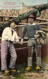 CPA La Normandie Pittoresque pecheurs Folklore