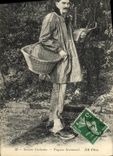 VINTAGE POSTCARD Old Peasant Costume Norman Folklore