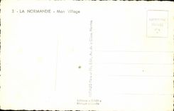 CPM La Normandie Mon Village