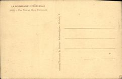 VINTAGE POSTCARD a Wedding in Lower Normandy