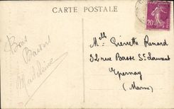 VINTAGE POSTCARD Picturesque Normandy Marine Sinner