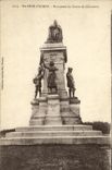 VINTAGE POSTCARD co  Anne D Auray Monument of the Count de Chambord