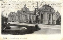 CPA Paris Champs Elysees Petit Palais
