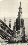 VINTAGE POSTCARD Mont Saint Michel the L Staircase of Granite Lace