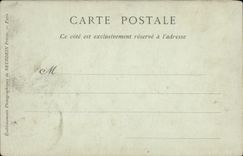 VINTAGE POSTCARD Murals of the Pantheon Paris Jeanne D Arc made prisonniere has Compiegne Lenepveu