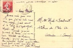 VINTAGE POSTCARD NR D of Lorette the Lighthouse and the cemetery