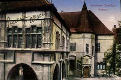 POSTAL Ensishelm Rathaus de la VENDIMIA