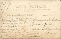 CPA La Vie Champetre Folklore Costume