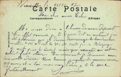 VINTAGE POSTCARD Park of Versailles Floors of Latone