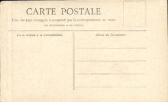 VINTAGE POSTCARD Paris the Pantheon the street Soufflot