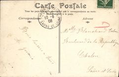 CPA Paris Le Parc Montsouris Le Pont Rustique