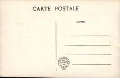 VINTAGE POSTCARD Palate of Fontainebleau the Floor Seen from D one of the windows of the Gallery Henri L