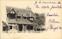 VINTAGE POSTCARD House Apple brandy