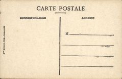 VINTAGE POSTCARD Palate of Versailles Living room of L eye of ox