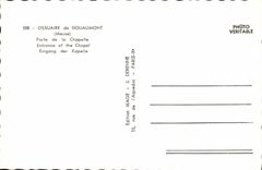 MODERN CARD Ossuaire of Douaumont Carries vault