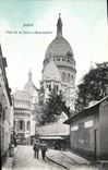 CPA Paris Rue de la Barre Montmartre
