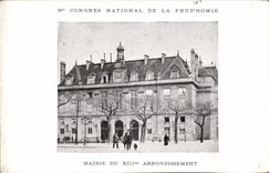CPA Congres National de la Prud Homie Marie du Xlll me Arrondissement