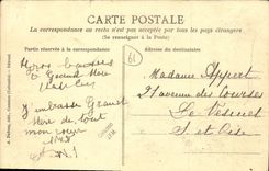 CPA La Normandie Le gouter apres le travail Folklore