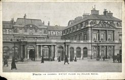 CPA Paris Le Conseil d Etat Place du Palais Royal