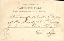 CPA Fantaisie Femme dans les filets