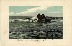 CPA Bateau de Sauvetage en pleine Mer