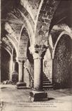 CPA Le Mont St Michel La Crypte de l Aquilon Aumonerie ou cloitre du monastere