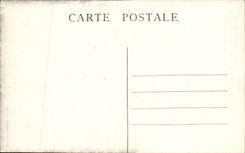 VINTAGE POSTCARD Morvan illustrates Dettey Rocher suspended known as Profil of Napoleon