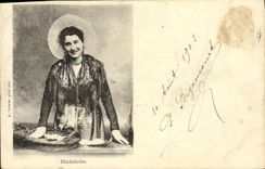 VINTAGE POSTCARD Matelotte Folklore Woman