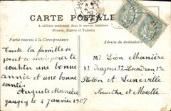 VINTAGE POSTCARD Sea Verrotieres Sinning D Starters