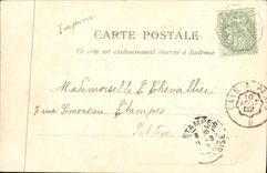 CPA Type De Pecheuse Du Littoral