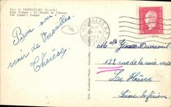 CPA Versailles Jardins du Petit Trianon Le temple de l Amour