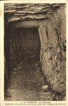 VINTAGE POSTCARD the Sash bolt the Underground Labyrinth Leading To the First lines of the Canadian trenches Militaria