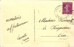 VINTAGE POSTCARD the Sash bolt the Underground Labyrinth Leading To the First lines of the Canadian trenches Militaria