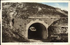 CPA La Pompelle Cote Sud Entree de Casemates en ruines