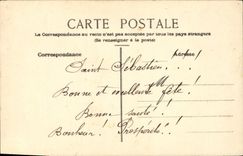 CPA Enfant et chien
