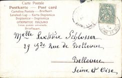 CPA Fantaisie Ville au bord de l eau