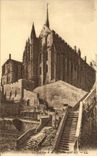CPA Le Mont Saint Michel Le Chateau 