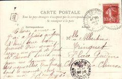 CPA Le Chatelet Cascade de Voucoux