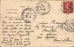 VINTAGE POSTCARD Of Good Holidays Women