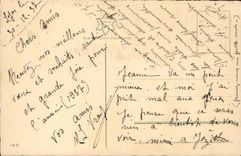 CPA Bonne Annee Enfants Moulin a vent