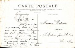 VINTAGE POSTCARD Paris the Place Of the Bastille Column of July