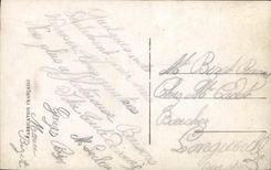 CPA Fantaisie Femme Soldat Militaria Marin 